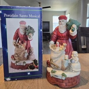 Skechers Red and White Santa Figurine